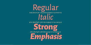 alegreya font style