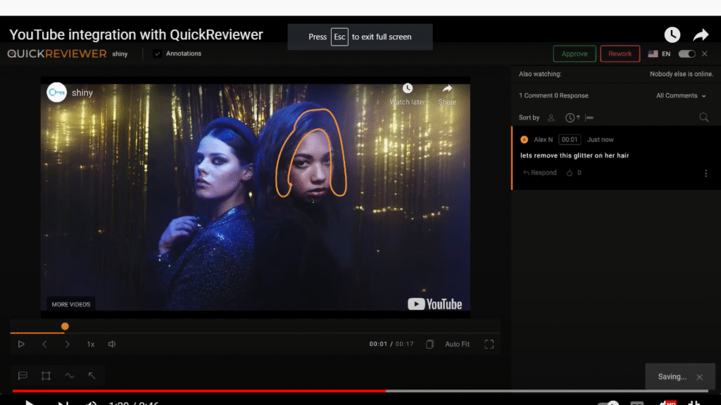 video feedback tools