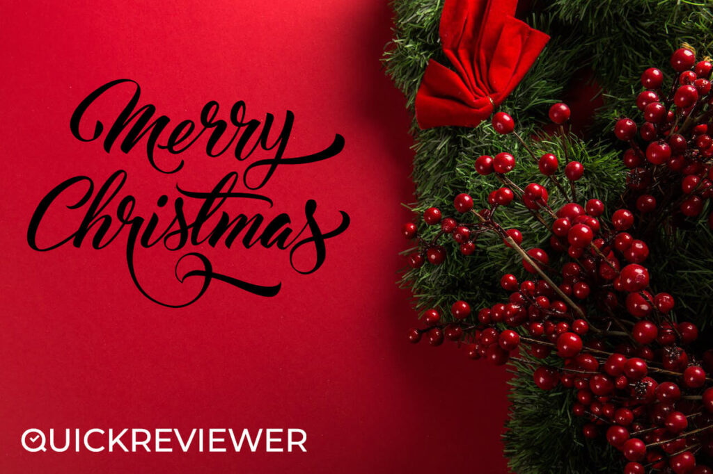 Merry Christmas from QuickReviewer
