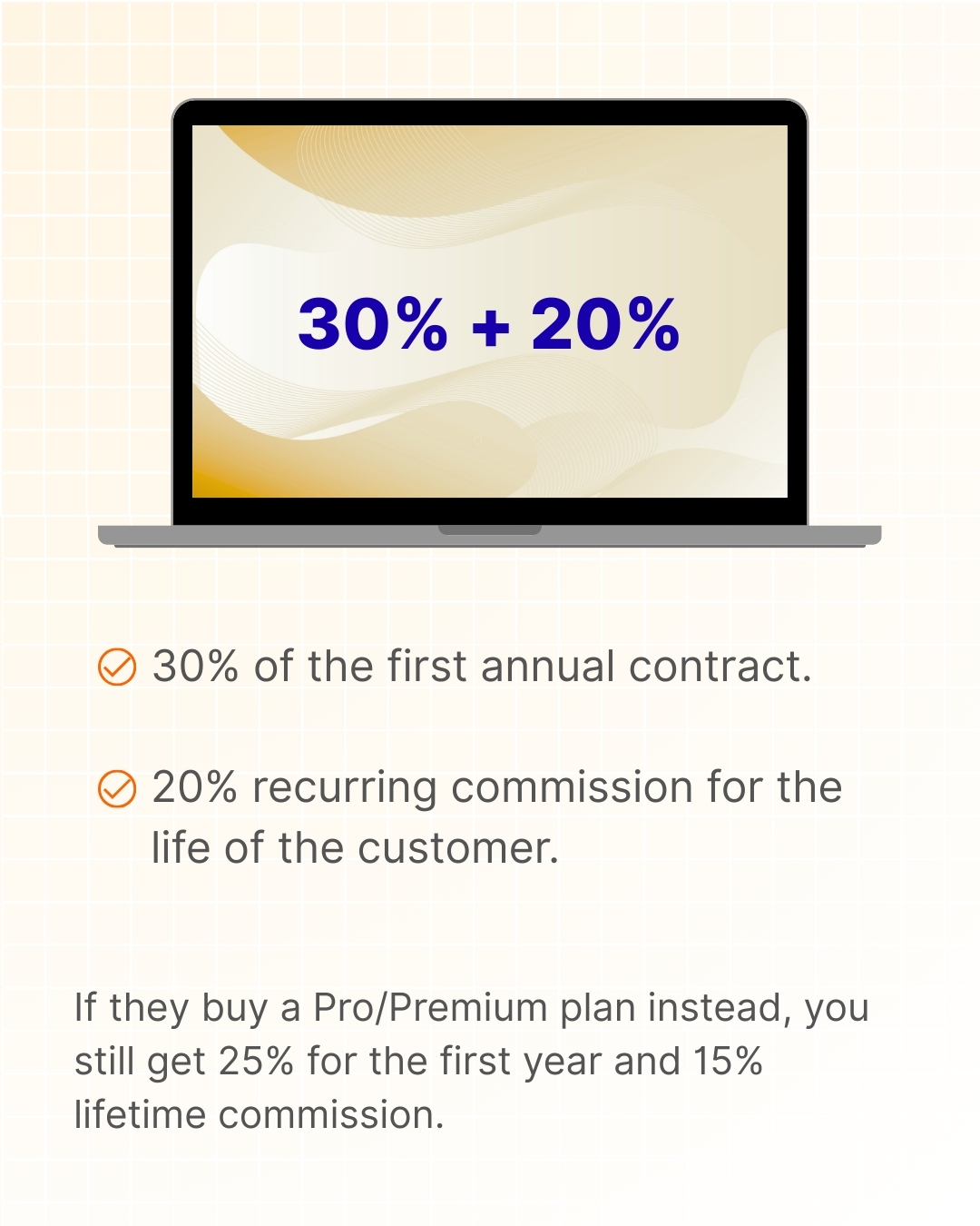 Commission on Partner-sources deals on QuickReviewer