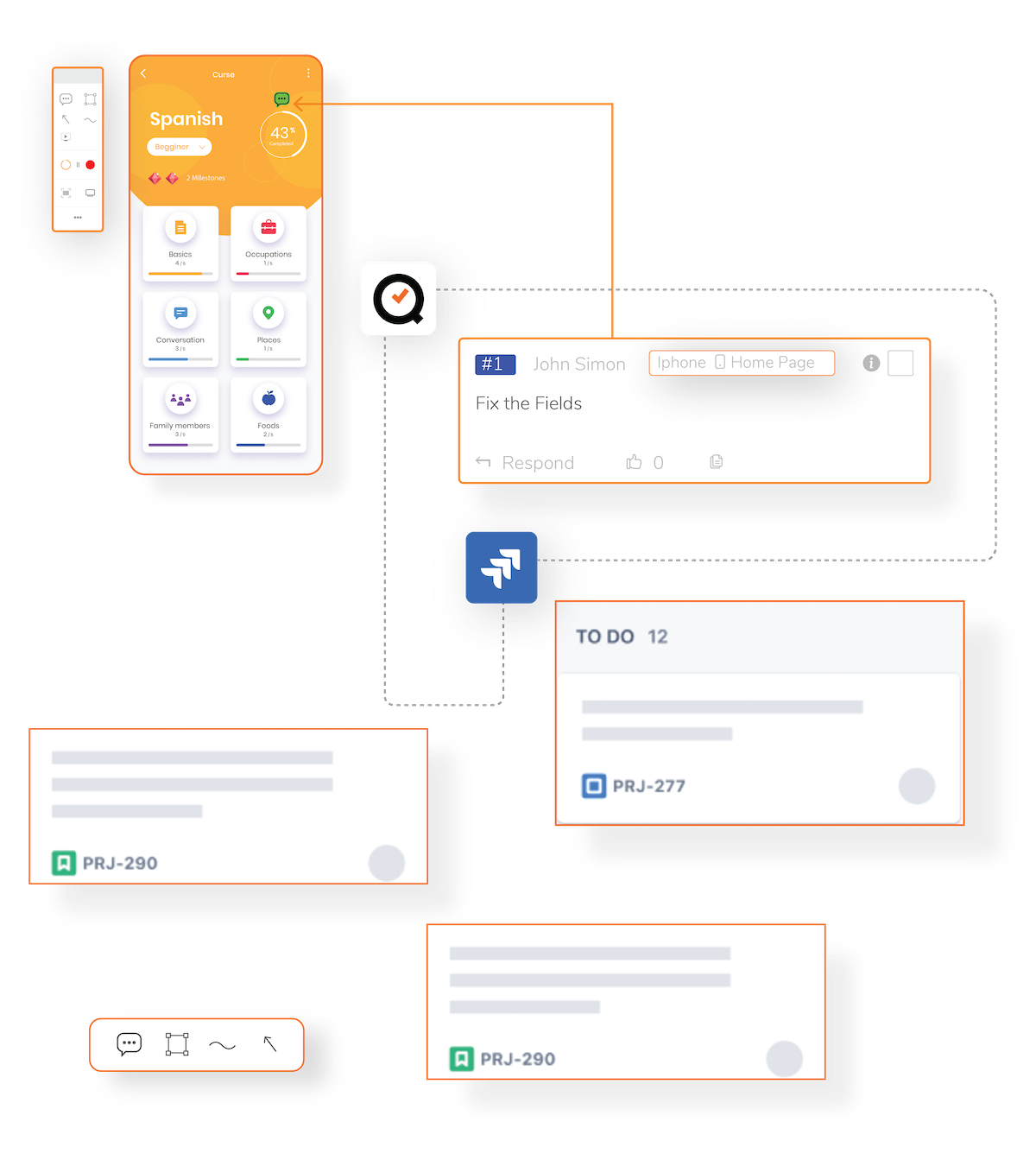 Bridge Design & Development Gap with QuickReviewer