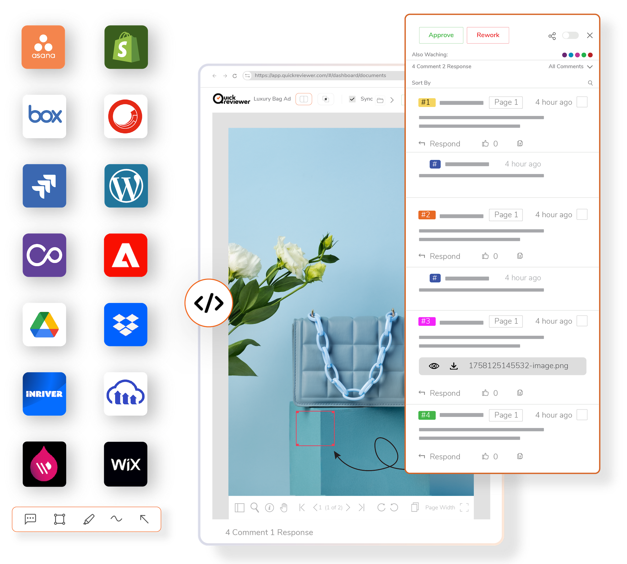 QuickReviewer comprehensive API transforms your current tech stack into a unified creative command center