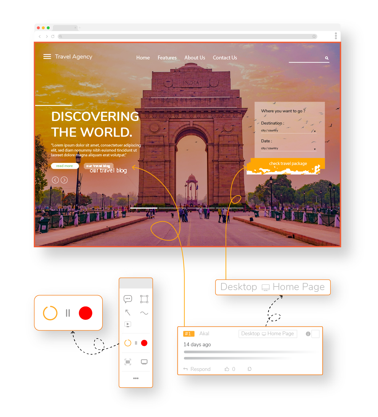 Demonstrate Bugs and User Flows Errors with QuickReviewer