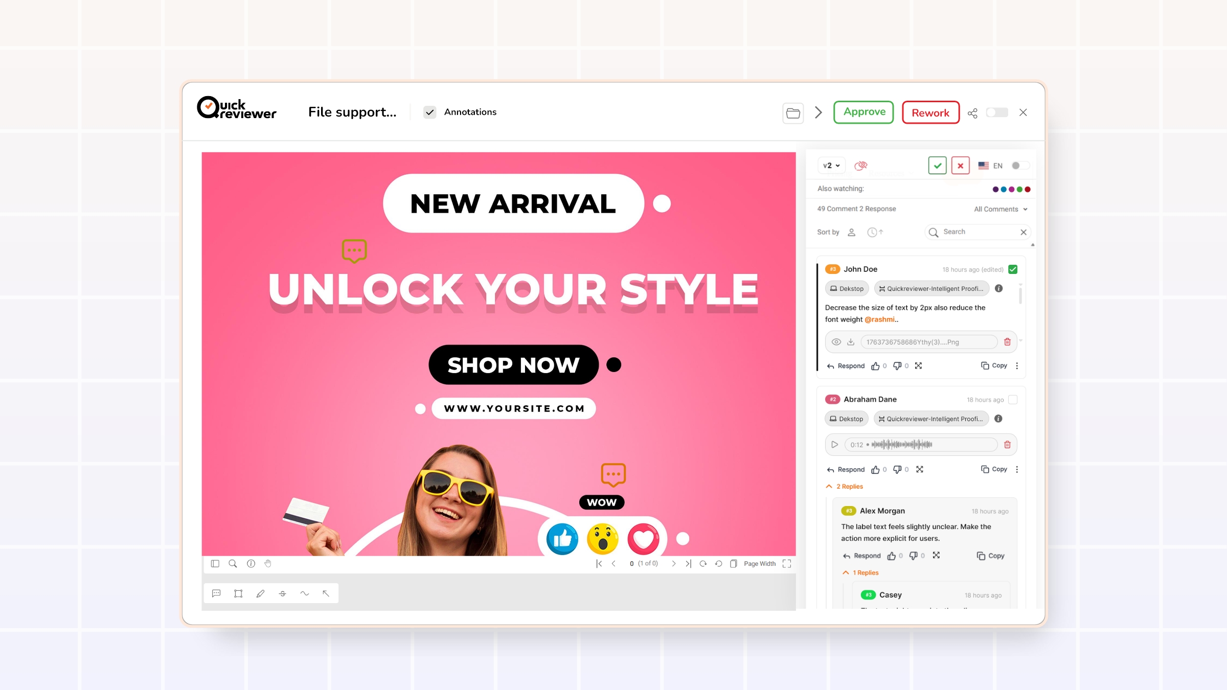 QuickReviewer’s New Commenting Experience: Smarter Online Proofing for Modern Review & Approval